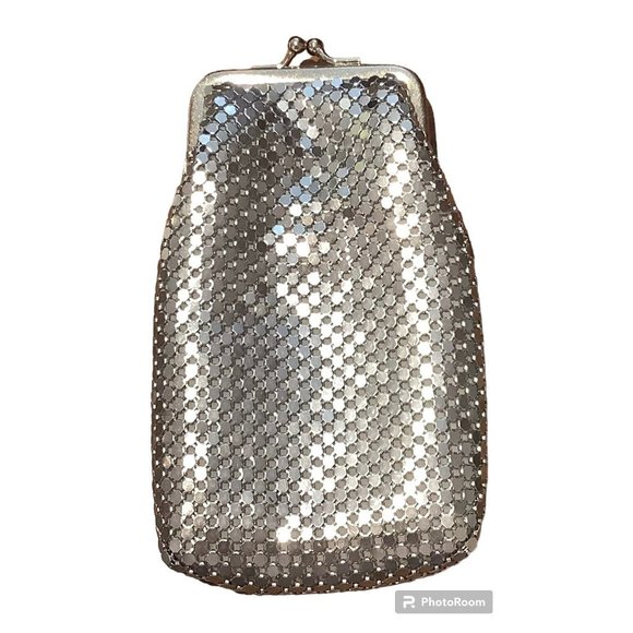 Cigarrette Case Change Purse Mesh Metal Chain Mail - Picture 1 of 4